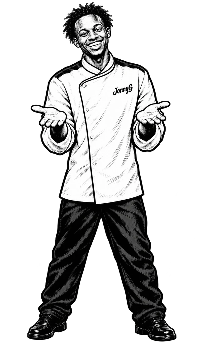 Illustration of Chef JonnyG